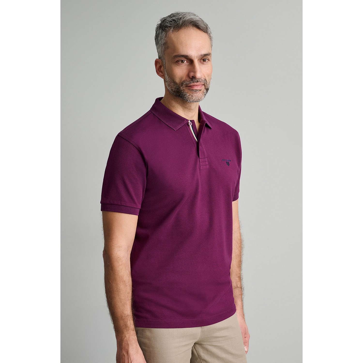 Navy & Green Ανδρική Μπλούζα Polo 100% Βαμβάκι