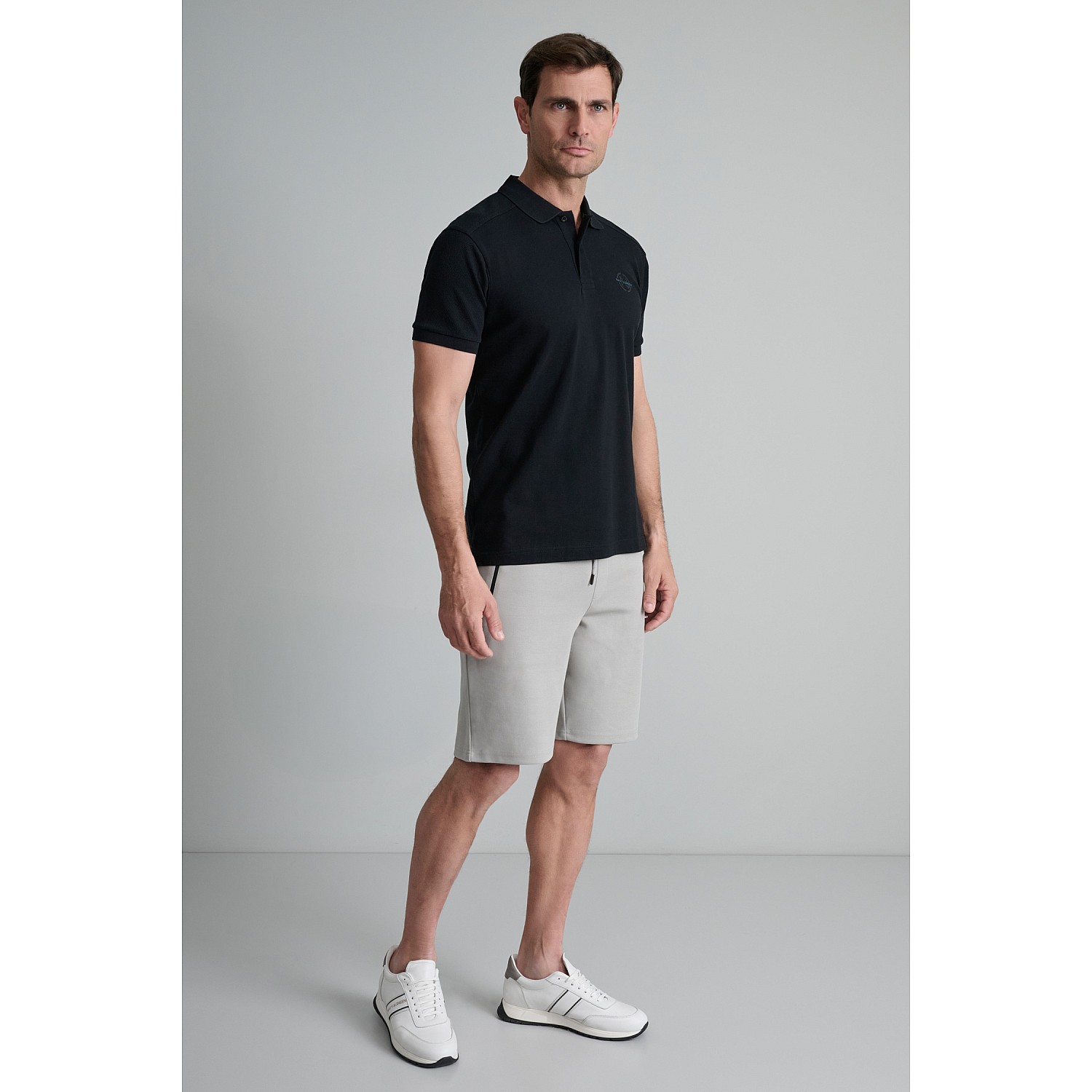 Navy & Green Ανδρικό Μπουζάκι Polo