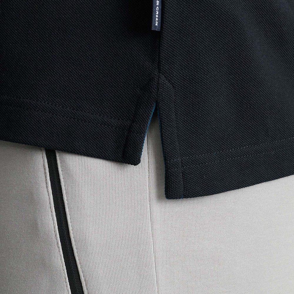 Navy & Green Ανδρικό Μπουζάκι Polo