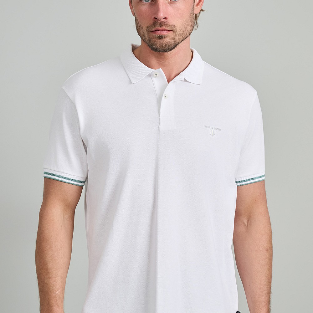 Navy & Green Ανδρικό Μπουζάκι Polo