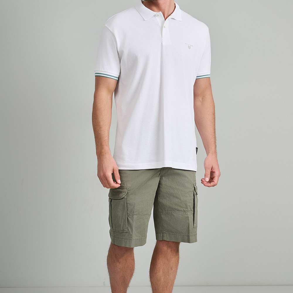 Navy & Green Ανδρικό Μπουζάκι Polo