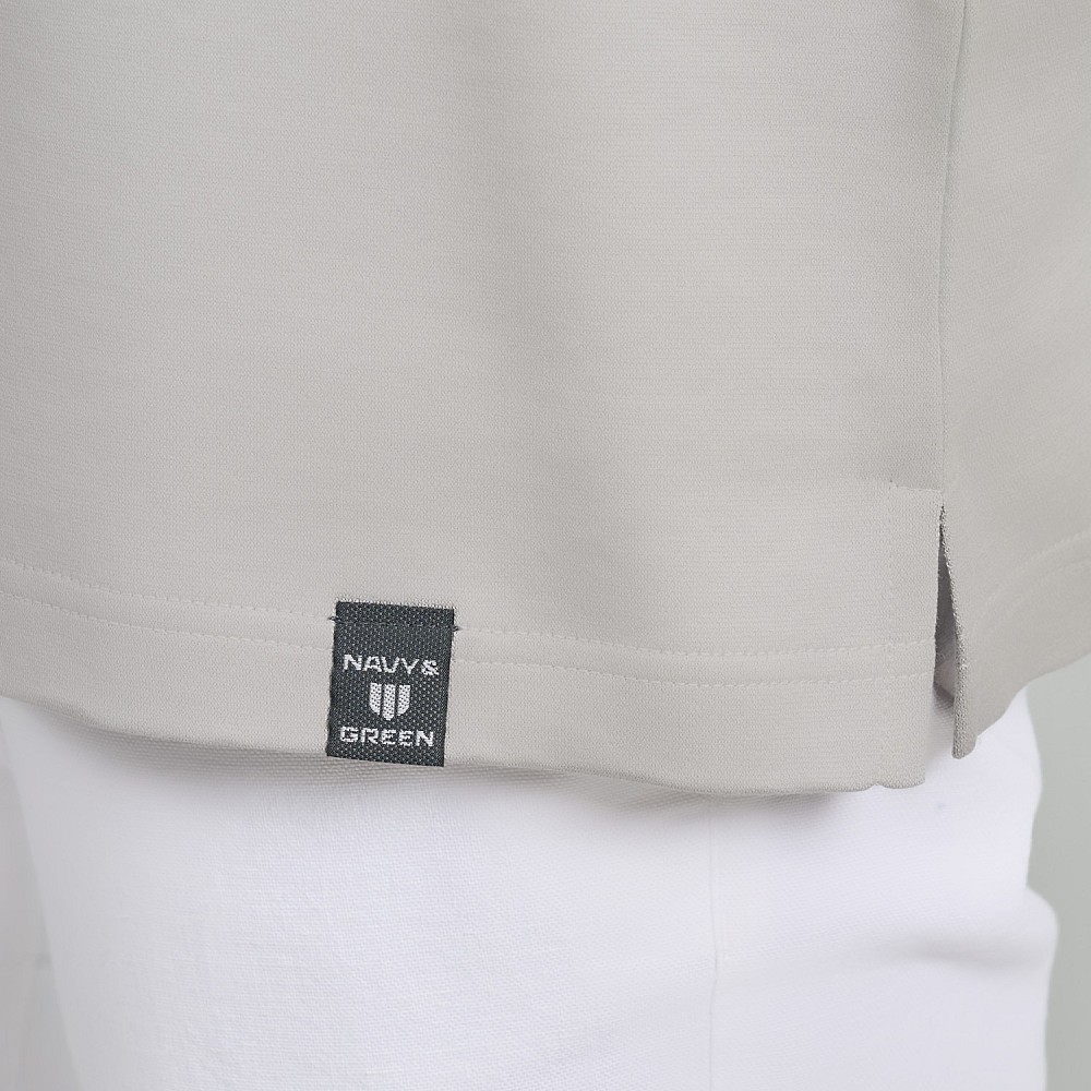 Navy & Green Ανδρικό T-Shirt Custom Fit 100% Βαμβάκι