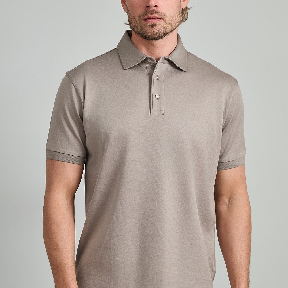 Navy & Green Ανδρική Μπλούζα Polo 100% Βαμβάκι