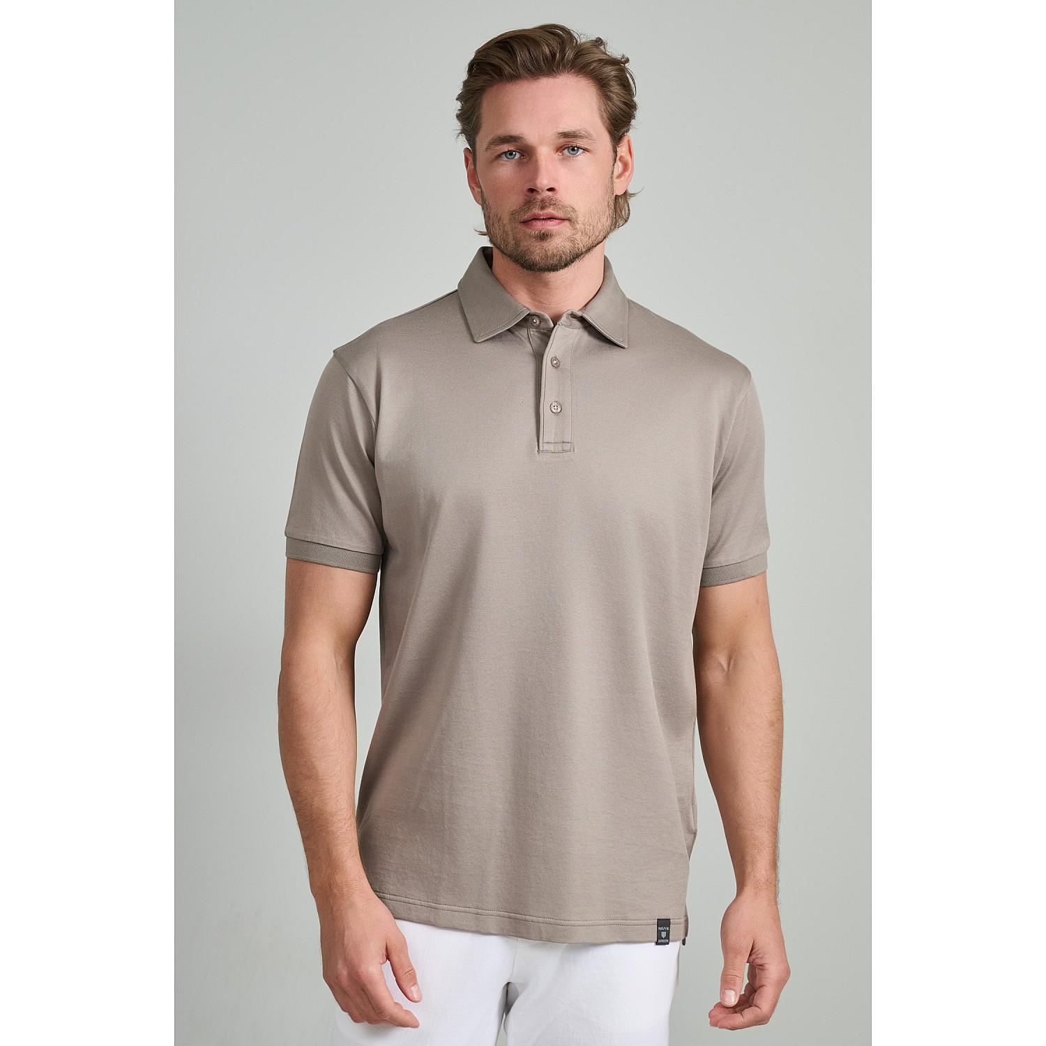 Navy & Green Ανδρική Μπλούζα Polo 100% Βαμβάκι