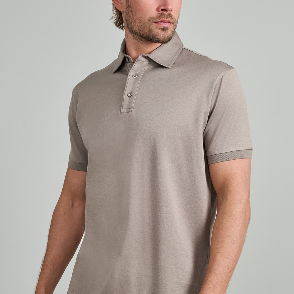 Navy & Green Ανδρική Μπλούζα Polo 100% Βαμβάκι