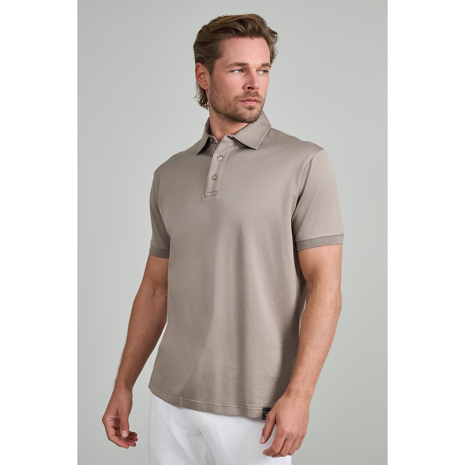 Navy & Green Ανδρική Μπλούζα Polo 100% Βαμβάκι