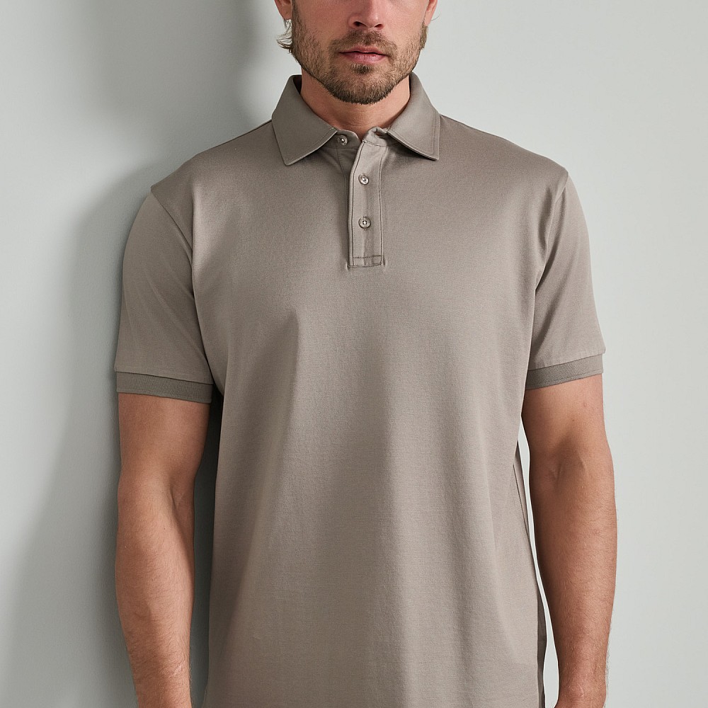 Navy & Green Ανδρική Μπλούζα Polo 100% Βαμβάκι