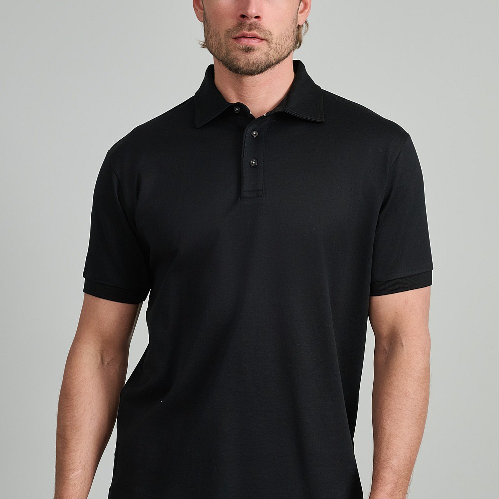 Navy & Green Ανδρική Μπλούζα Polo 100% Βαμβάκι