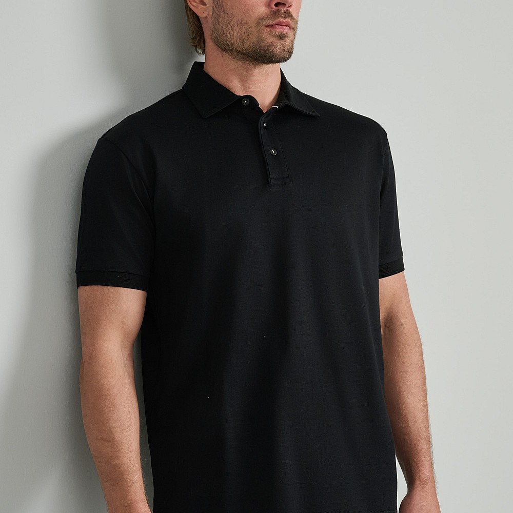 Navy & Green Ανδρική Μπλούζα Polo 100% Βαμβάκι
