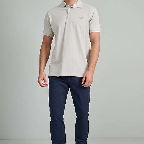 Navy & Green Ανδρική Μπλούζα Polo 100% Βαμβάκι