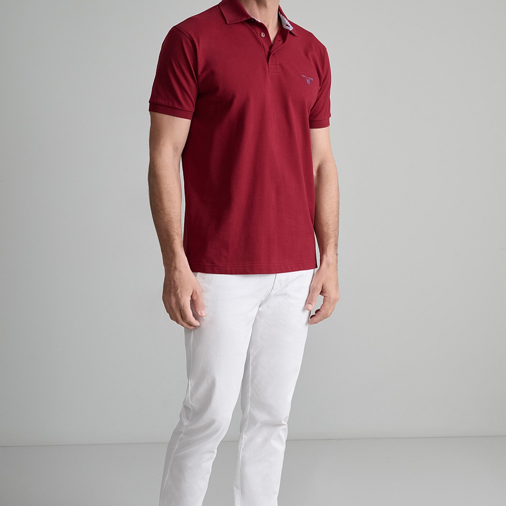 Navy & Green Ανδρική Μπλούζα Polo 100% Βαμβάκι