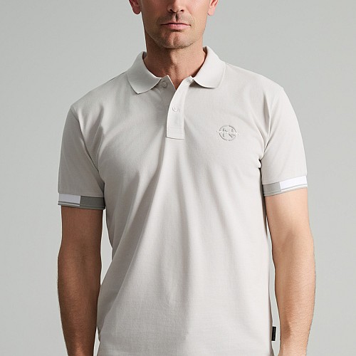 Navy & Green Ανδρική Μπλούζα Polo 100% Βαμβάκι
