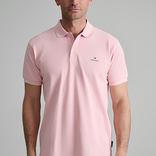 Navy & Green Ανδρική Μπλούζα Polo 100% Βαμβάκι