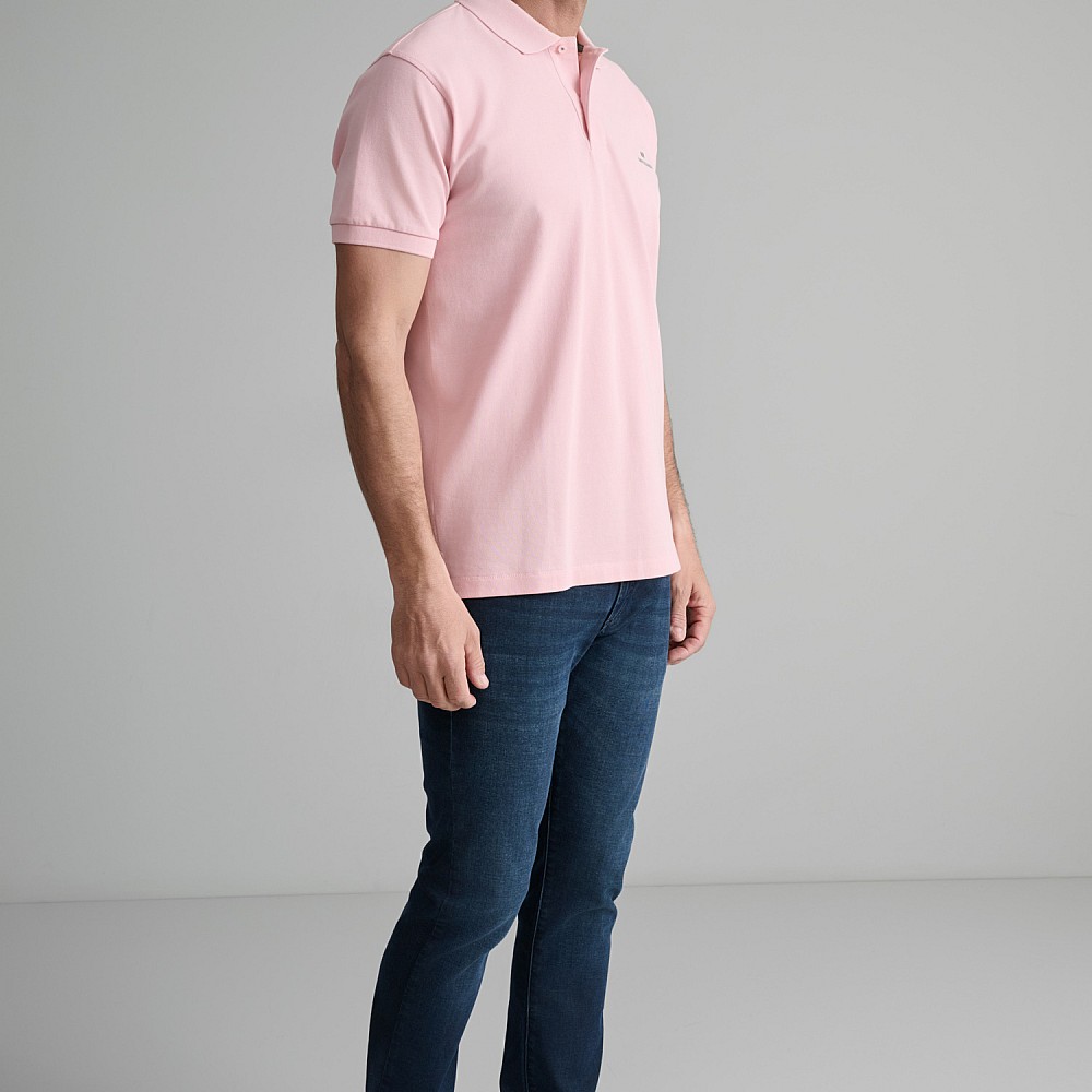 Navy & Green Ανδρική Μπλούζα Polo 100% Βαμβάκι