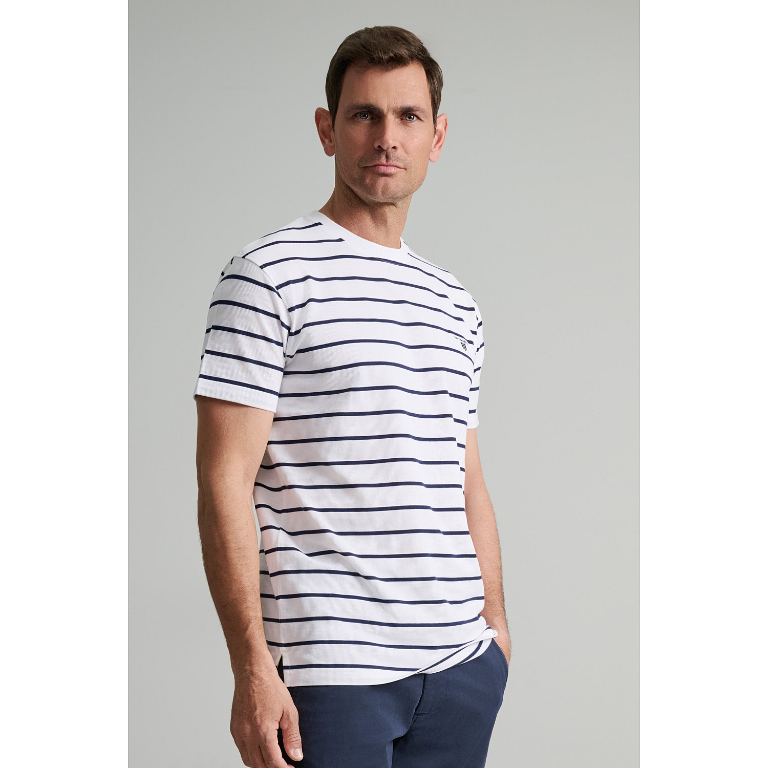 Navy & Green Ανδρική Μπλούζα Polo 100% Βαμβάκι