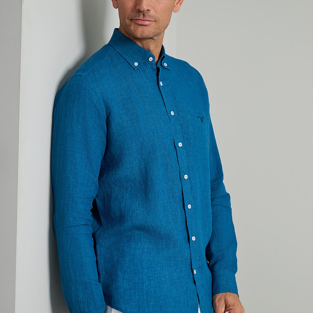 Navy & Green Ανδρικό Πουκάμισο Comfort Fit