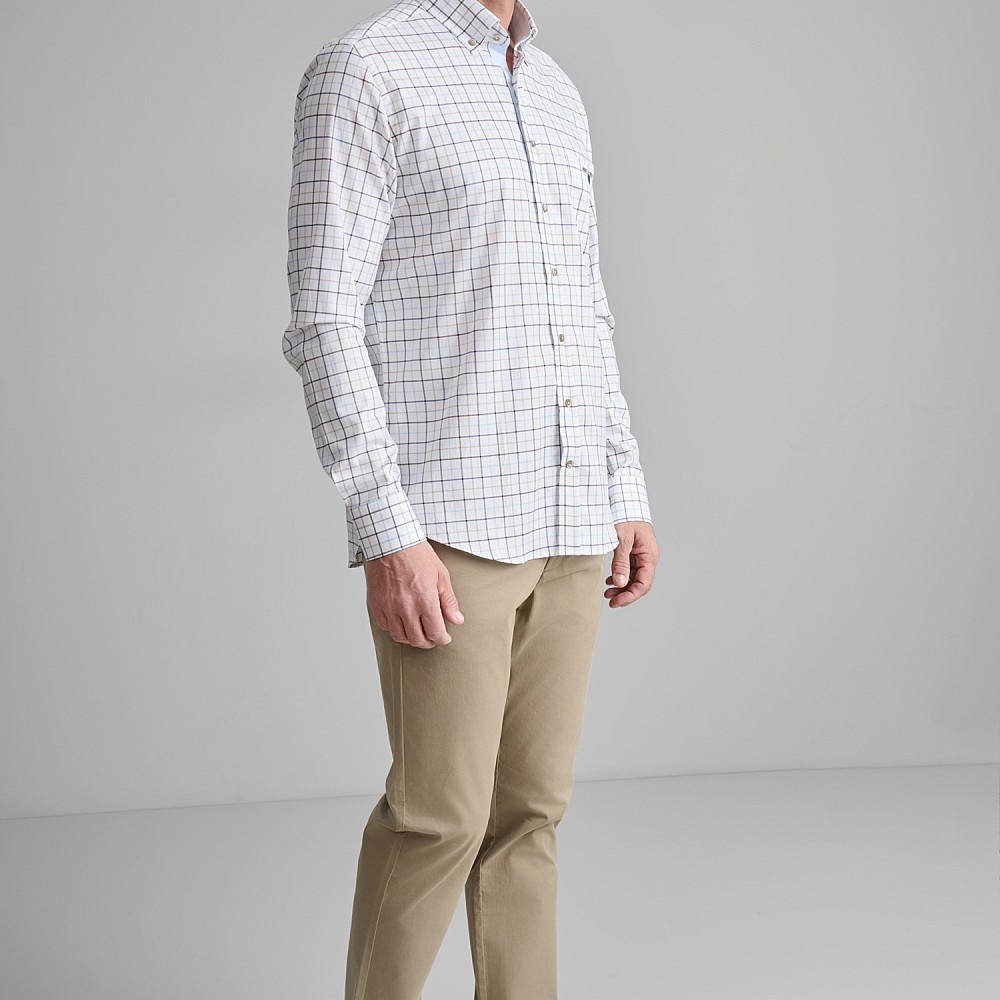 Navy & Green Ανδρικό Πουκάμισο Comfort Fit