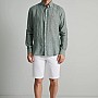 Navy & Green Ανδρικό Πουκάμισο Comfort Fit