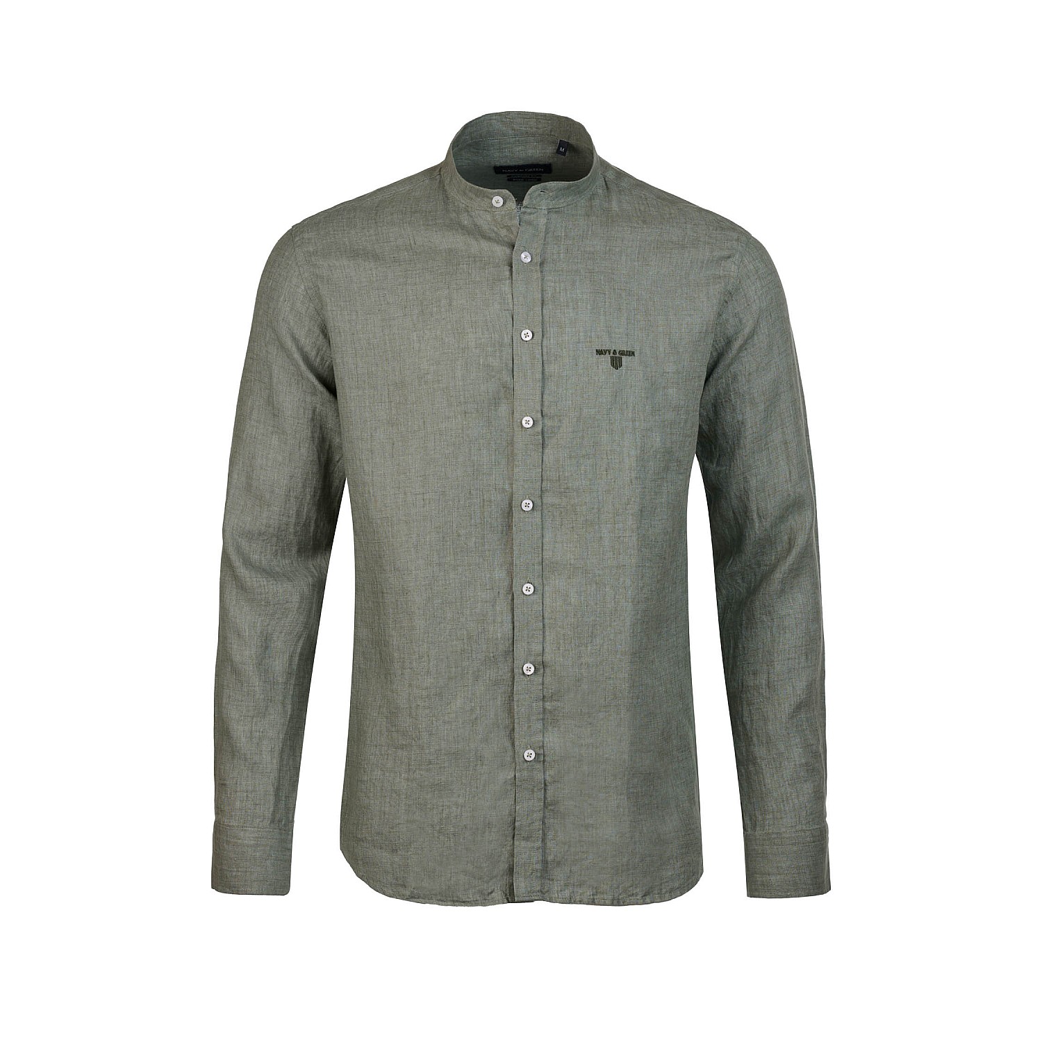 Navy & Green Ανδρικό Πουκάμισο Comfort Fit