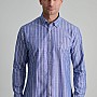 Navy & Green Ανδρικό Πουκάμισο Comfort Fit