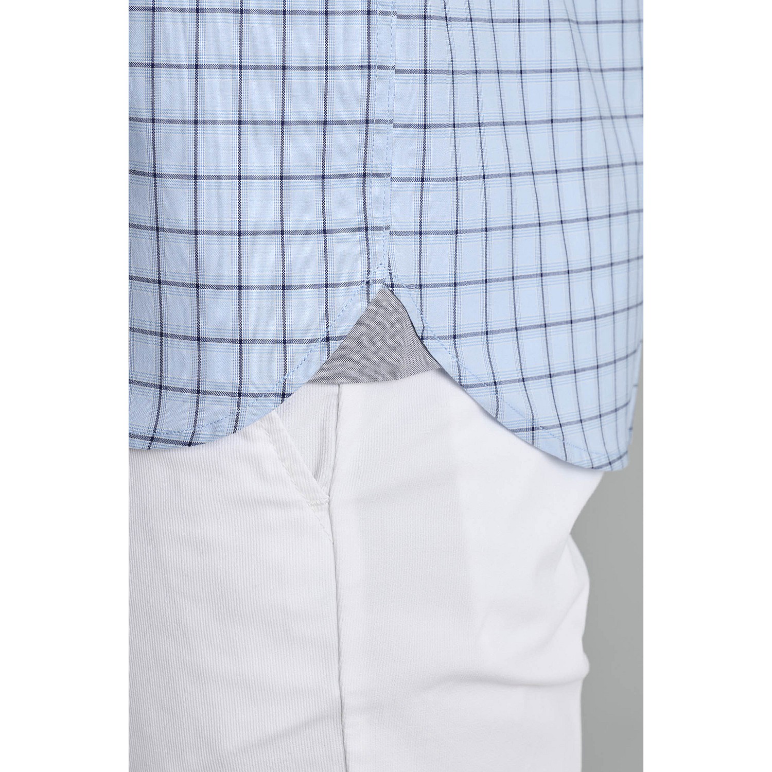 Navy & Green Ανδρικό Πουκάμισο Comfort Fit