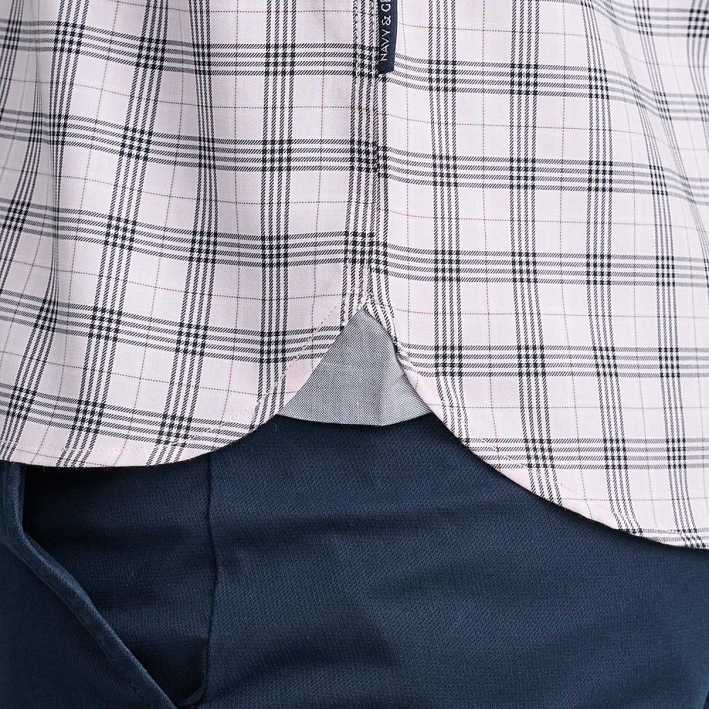 Navy & Green Ανδρικό Πουκάμισο Comfort Fit