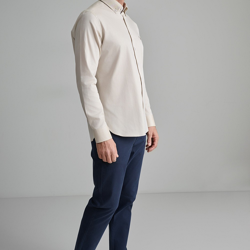 Navy & Green Ανδρικό Πουκάμισο Comfort Fit