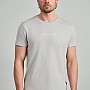 Navy & Green Ανδρικό T-Shirt Custom Fit 100% Βαμβάκι