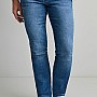 Navy & Green Ανδρικό Jean Παντελόνι Low Waist