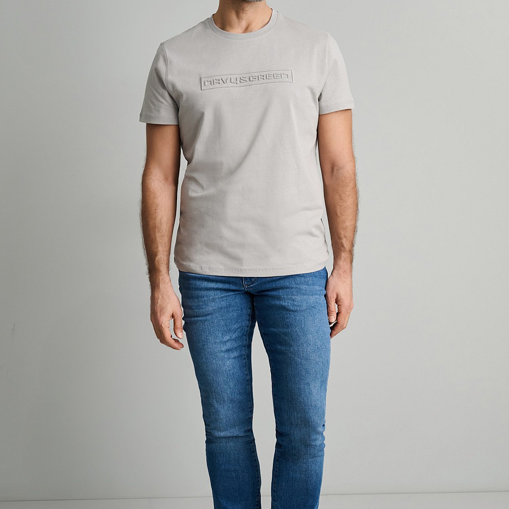 Navy & Green Ανδρικό Jean Παντελόνι Low Waist