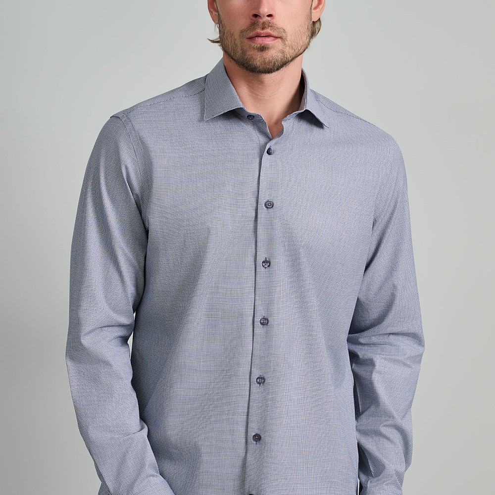 Navy & Green Ανδρικό Πουκάμισο Comfort Fit