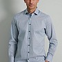 Navy & Green Ανδρικό Πουκάμισο Comfort Fit