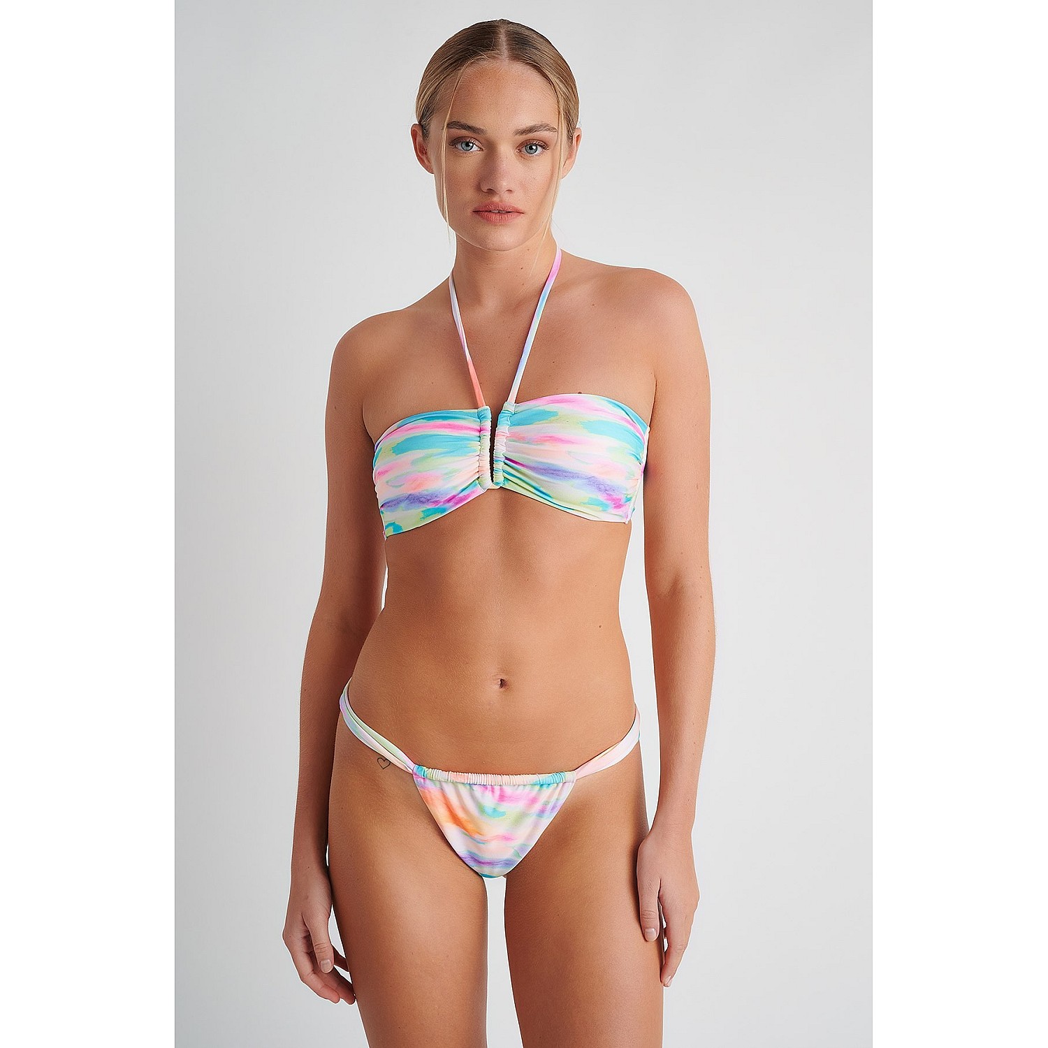 Sugarfree Tie-Dye Brazilian Μαγιο Μπικινι Σλιπ Με Τυπωμα