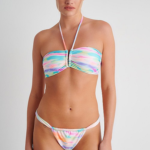 Sugarfree Tie-Dye Brazilian Μαγιο Μπικινι Σλιπ Με Τυπωμα