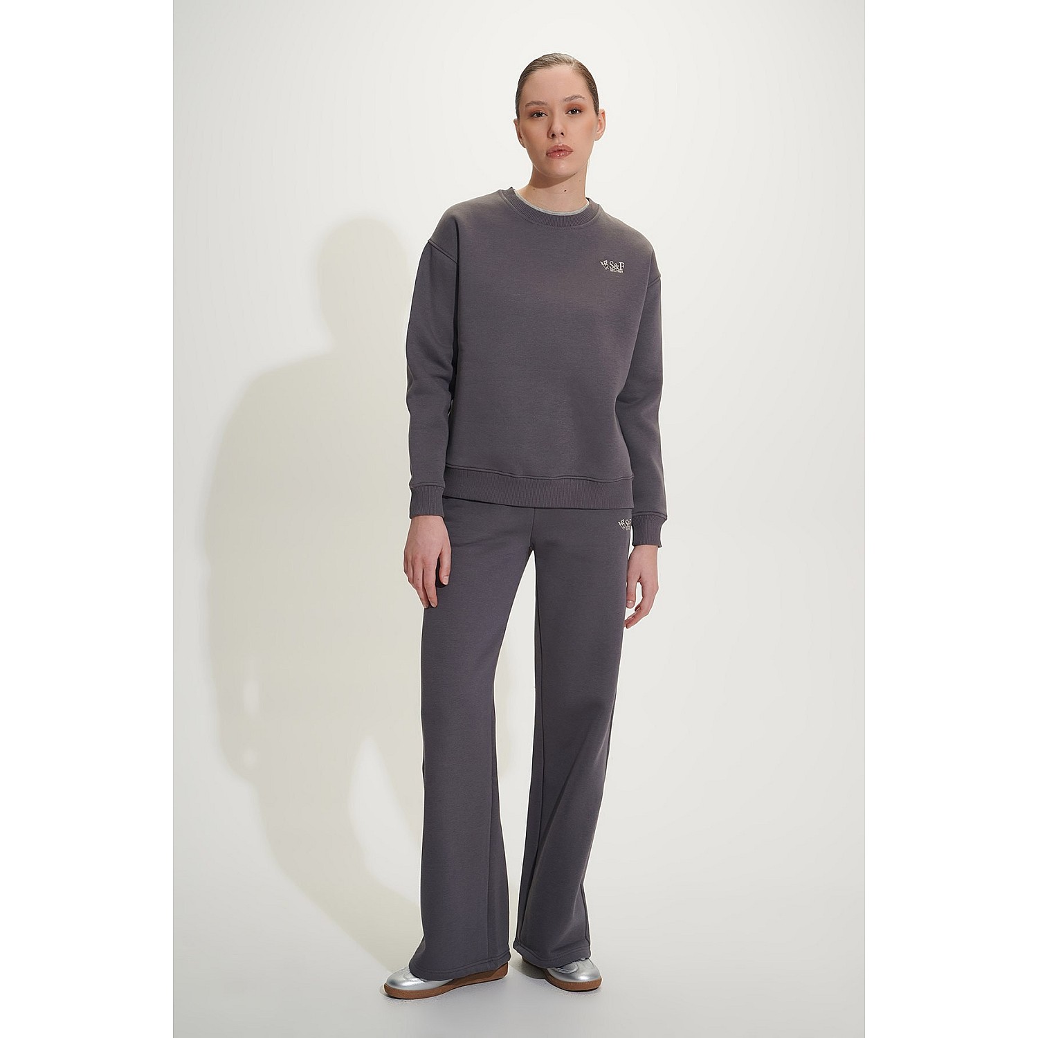 Sugarfree Βαμβακερη Oversized Φουτερ Μπλουζα Με Τυπωμα