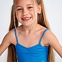 Sugarfree Παιδικη Βαμβακερη Ριμπ Μπλουζα Με Λεπτες Τιραντες