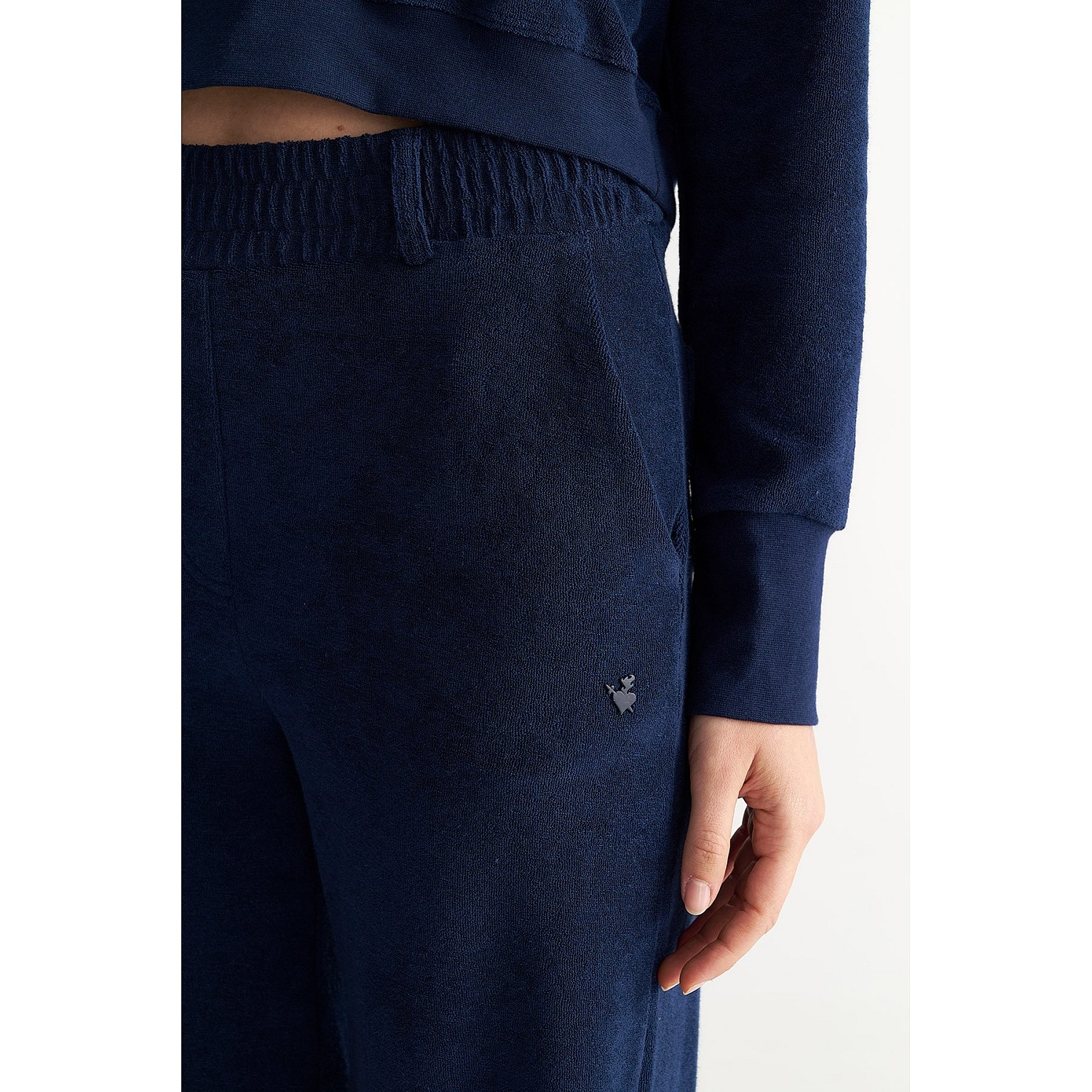 Sugarfree Ψηλομεσο Wide Leg Πετσετε Παντελονι