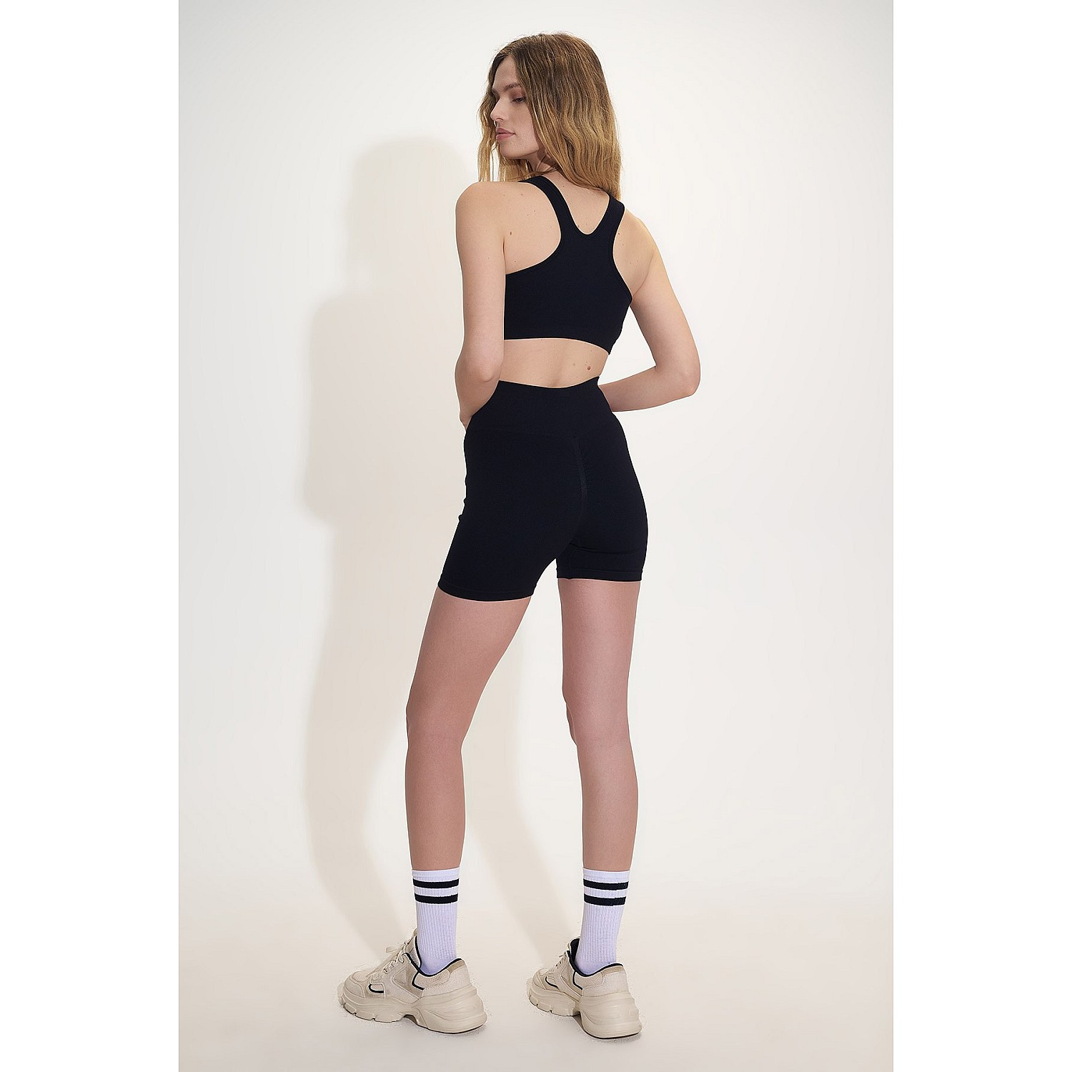 Sugarfree Seamless Αθλητικο Μονοχρωμο Τοπ Μπουστaκι