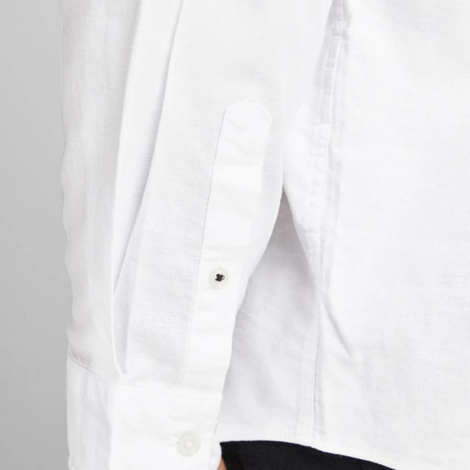 Jack & Jones Μακρυμάνικo Τζιν Πουκάμισο σε Στενή Γραμμή NIGHT