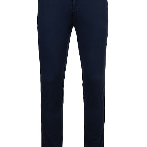 Navy & Green Ανδρικό Chino Παντελόνι