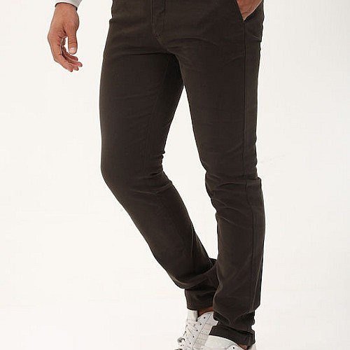Navy & Green Ανδρικό Chino Παντελόνι