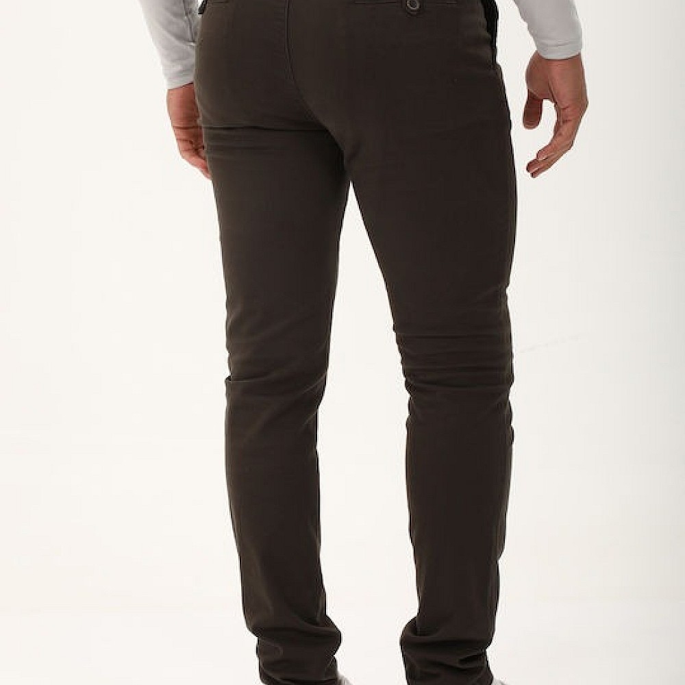 Navy & Green Ανδρικό Chino Παντελόνι
