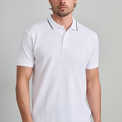 Navy & Green Ανδρική Μπλούζα Polo 100% Βαμβάκι