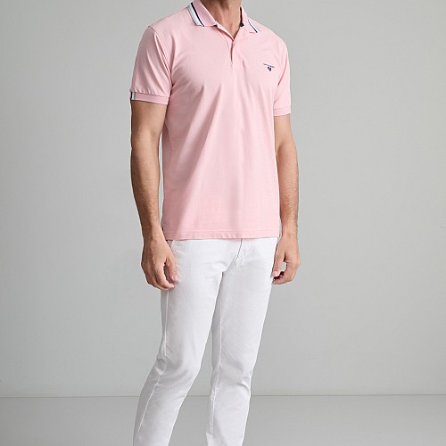 Navy & Green Ανδρική Μπλούζα Polo 100% Βαμβάκι