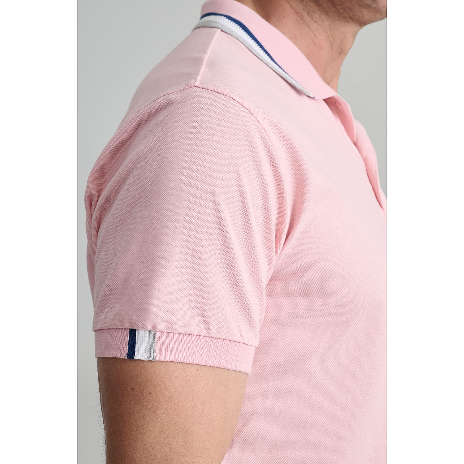 Navy & Green Ανδρική Μπλούζα Polo 100% Βαμβάκι
