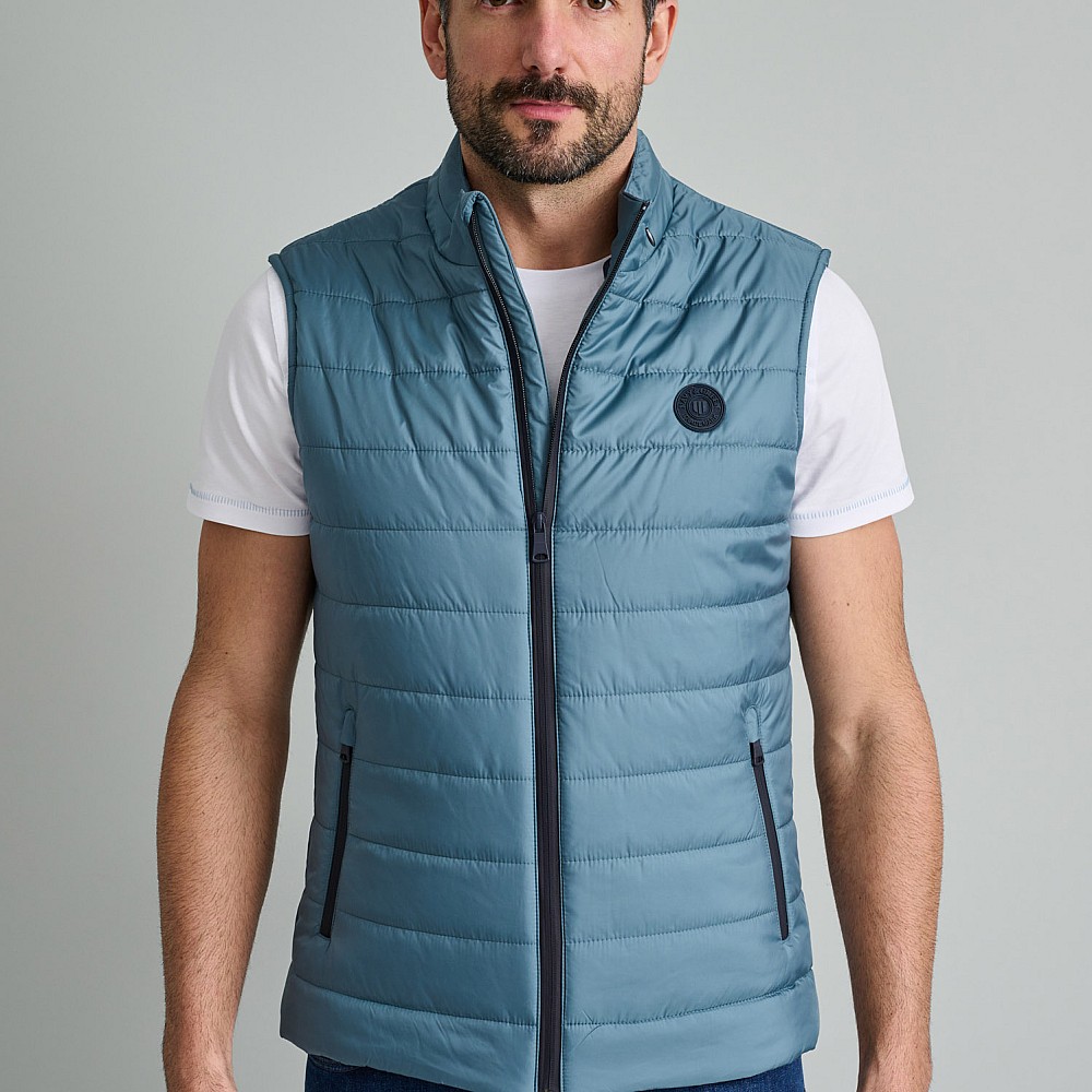 Navy & Green Ανδρικό Γιλέκο