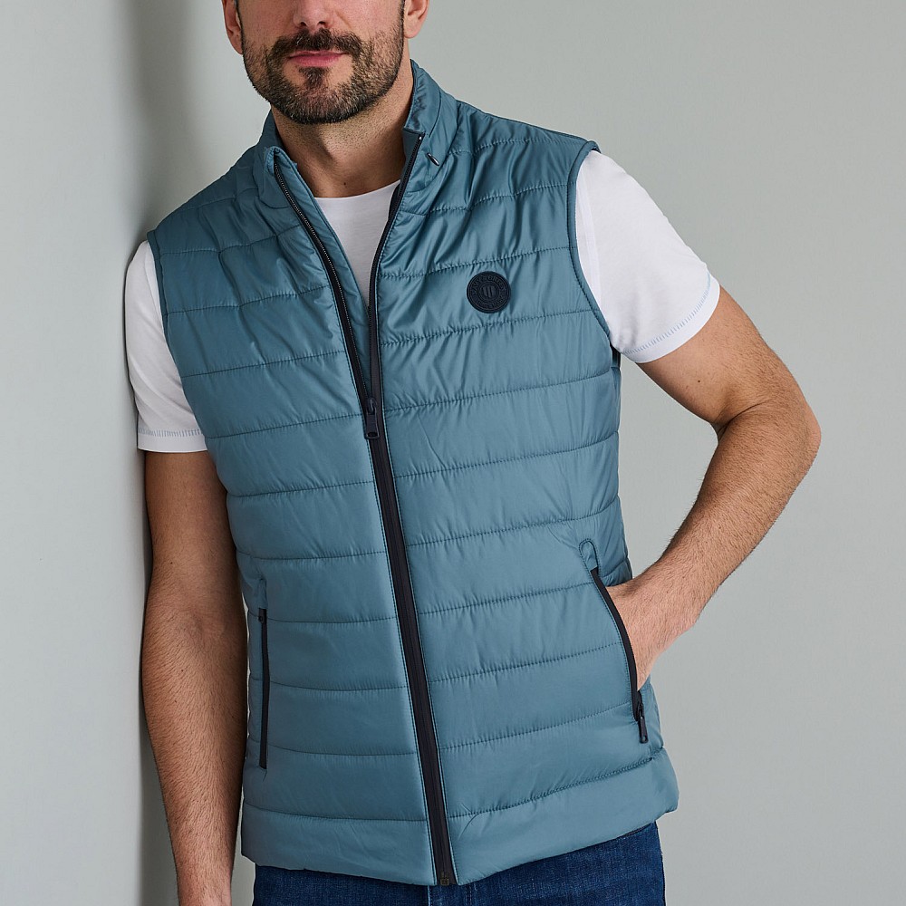Navy & Green Ανδρικό Γιλέκο