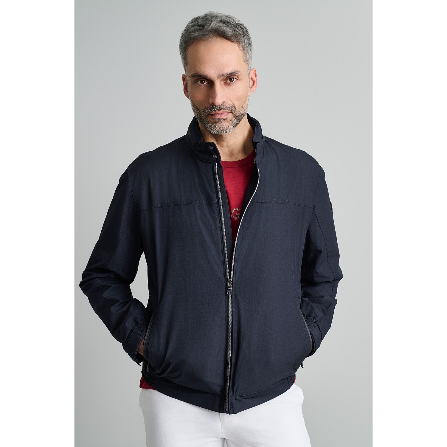 Navy & Green Ανδρικό Τζάκετ