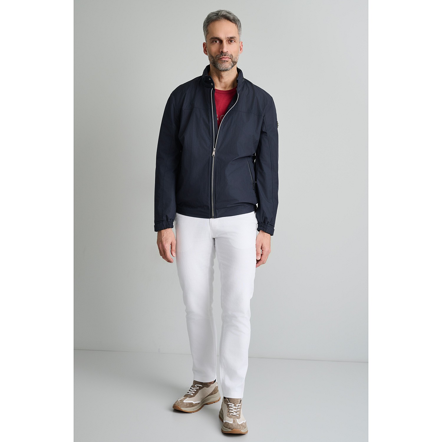 Navy & Green Ανδρικό Τζάκετ