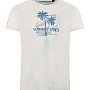 Navy & Green Ανδρικό T-Shirt Custom Fit 100% Βαμβάκι